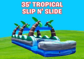 35' Tropical Slip N Slide