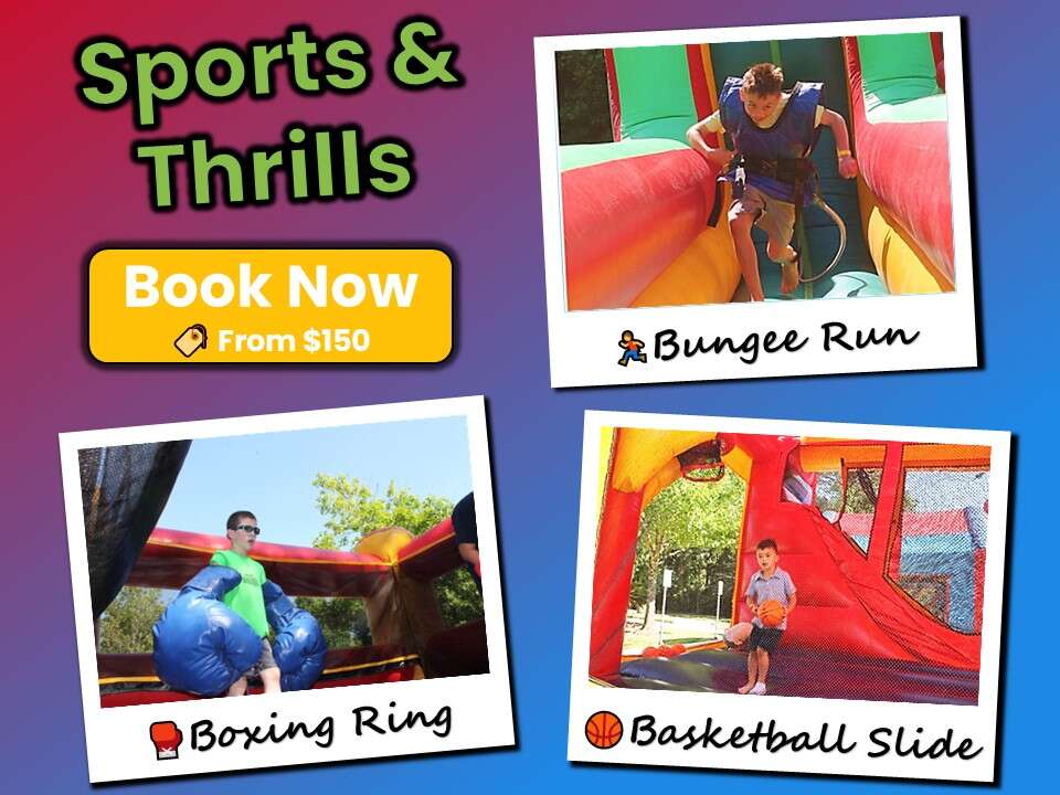 Interactive Sports and Thrill Inflatables in Atascocita TX