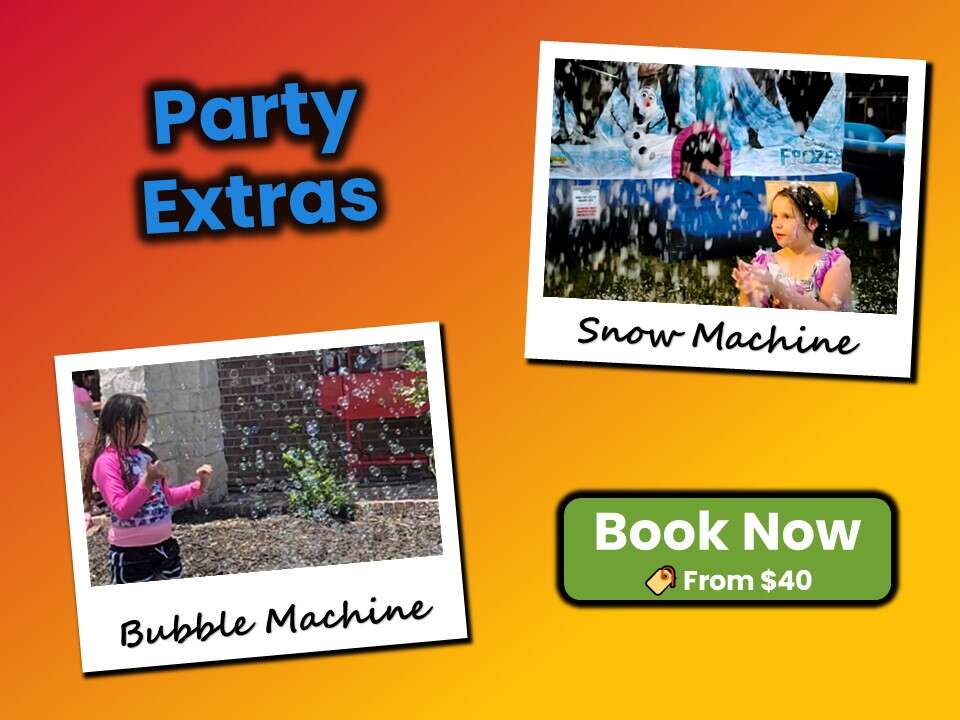 Bubble and Snow Machine Rentals in Humble TX