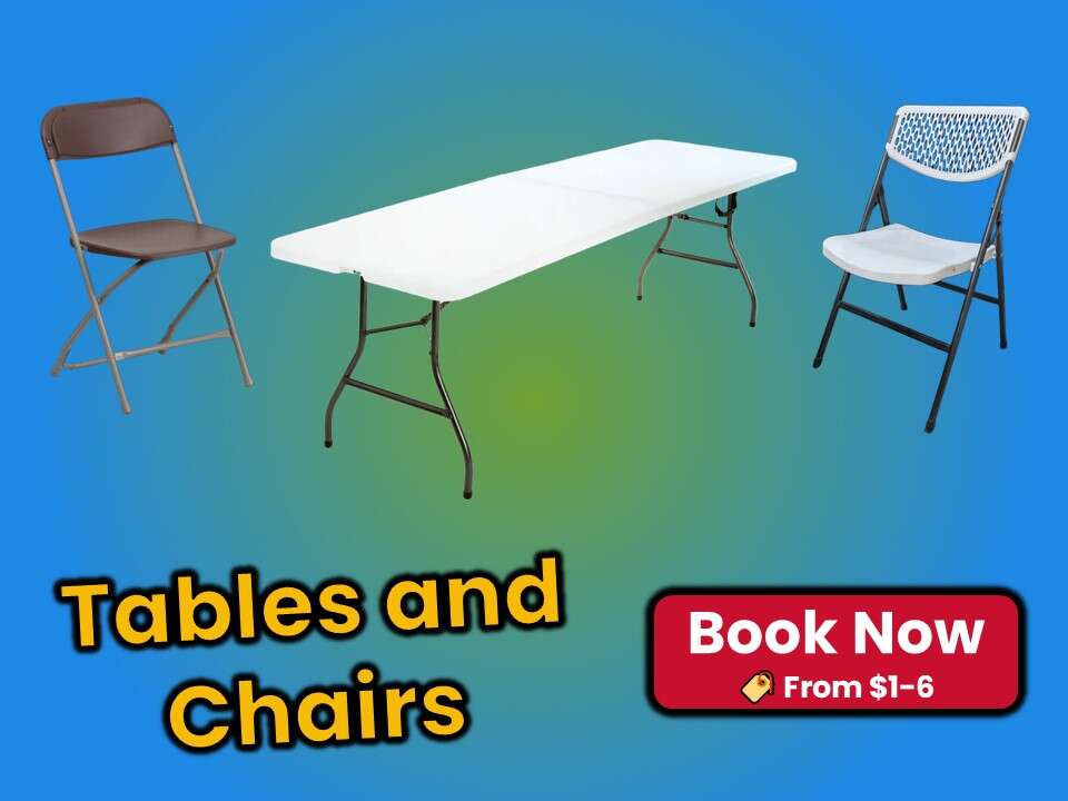 Table and Chair Rentals in Kingwood TX