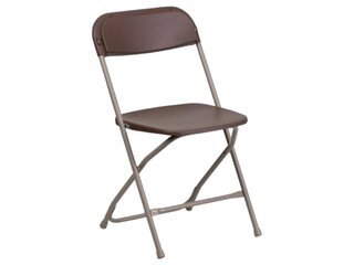 Folding Chairs - Brown