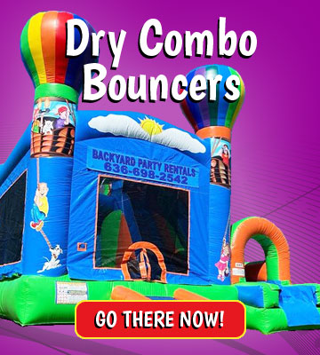 Dry Combo Bouncer Rentals