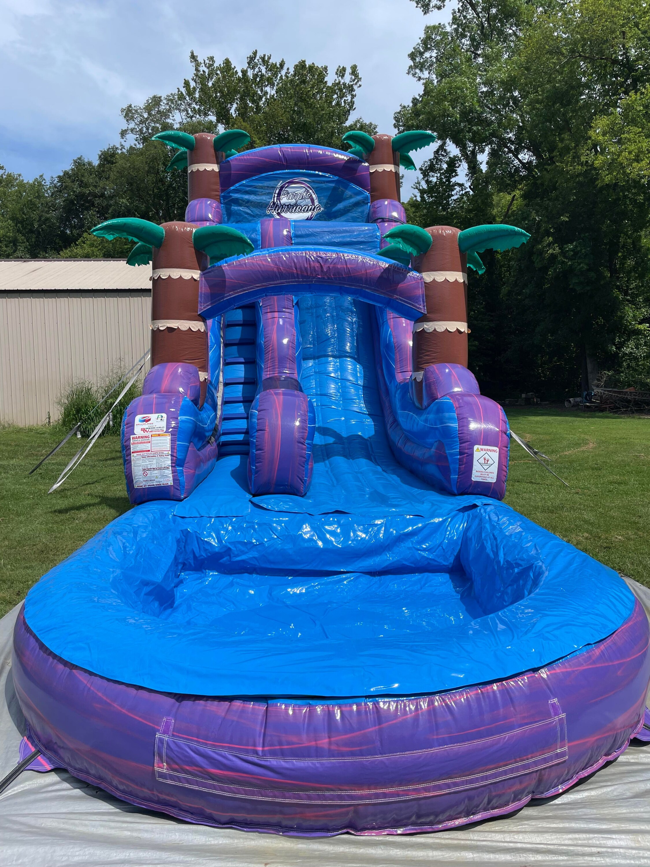 18' Purple Hurricane | Wentzville, MO | BackyardPartyRentalsLLC.com