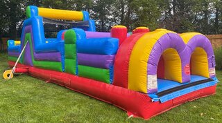 40' Obstacle Course Party Package