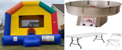 Fun House & Cotton Candy Party Package