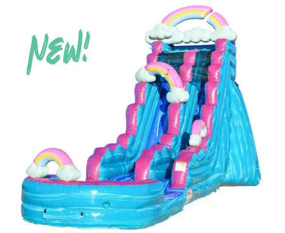 19' Rainbow Rush Slide