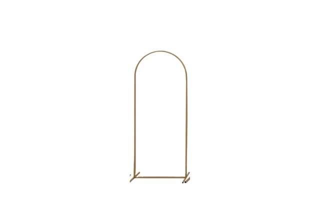 MED Gold Medal Wedding Arch Backdrop Stand