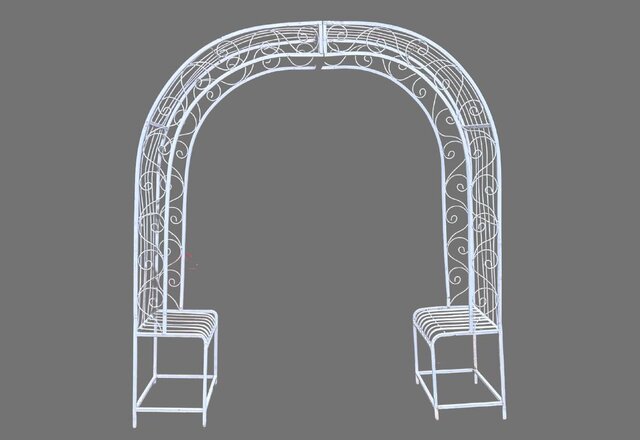 Wedding Arch with Bench