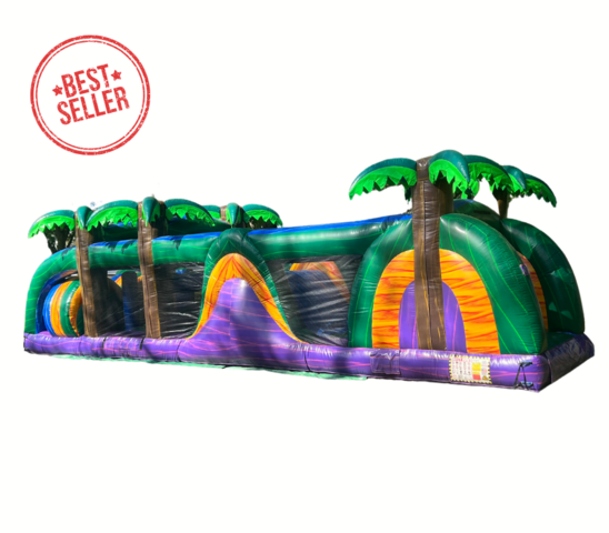 38' Island Oasis Obstacle Course