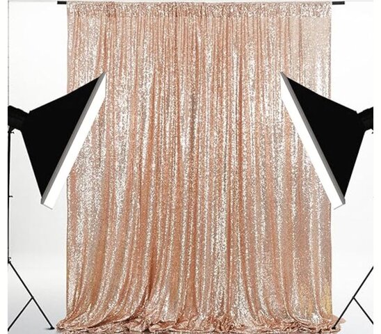 Rose Gold Backdrop 5x7