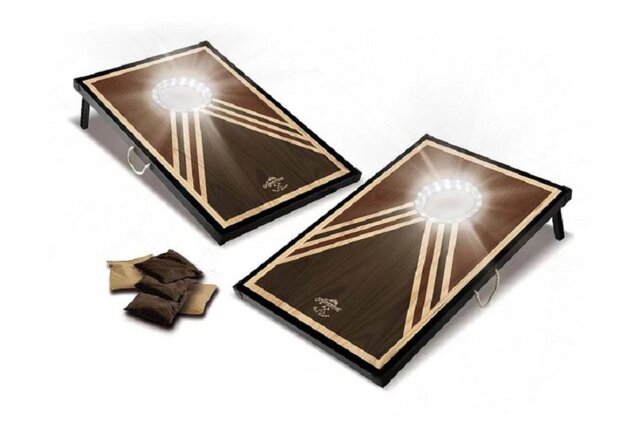 Lighted Bean Bag Toss Game Set