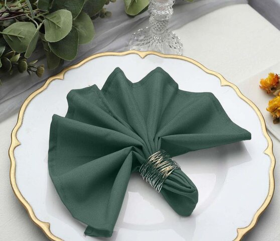 Emerald Green Cloth Dinner Napkin