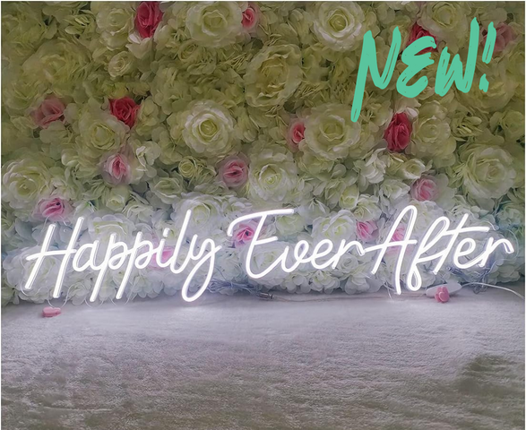 Happily Ever After Lighted Sign