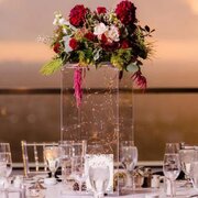 24" Clear Pedestal