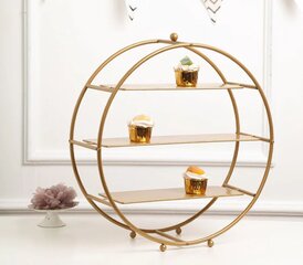 3 Tier Gold Serving Stand