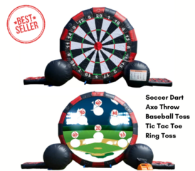 5 in 1 - Soccer Dart & Axe Throw