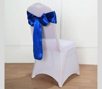 Royal Blue Chair Sash