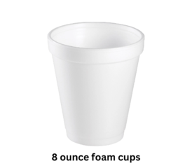 8 Ounce Snow Cone Cups