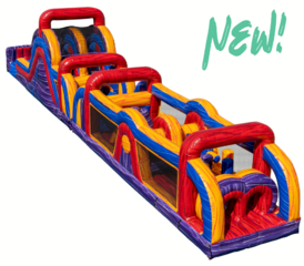 60' Marble Mania Wet/Dry Obstacle Course