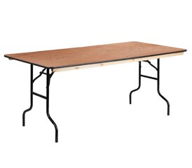 6' Banquet Table (Indoor Only)