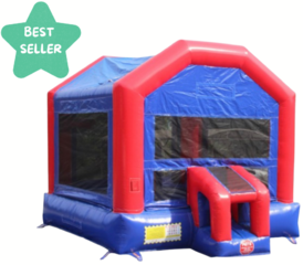 Blue Bounce House