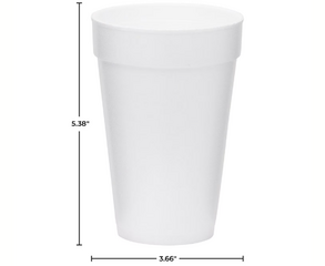 16 Oz Snow Cone Cups - Pack of 120