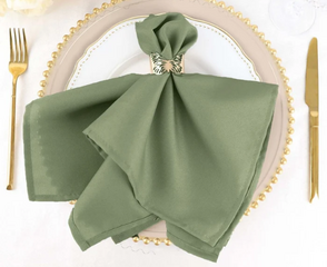 Dusty Sage Cloth Dinner Napkin