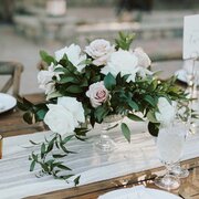 Glass Pedestal Vase