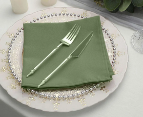 Olive Green Cloth Dinner Napkin