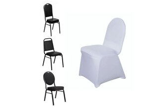 White Spandex Banquet Chair Cover