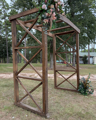 Wood Wedding Arch