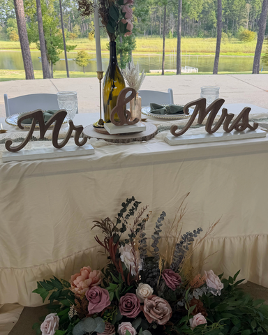 Mr and Mrs Sign