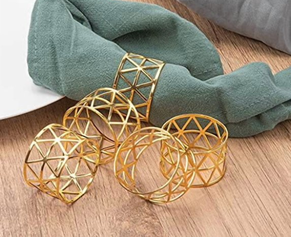 Gold Napkin Rings