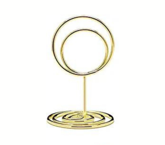 Gold Place Card Holder