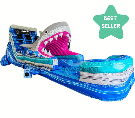 18' Shark Attack Dual Lane Slide