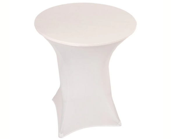 White Cocktail Tablecloth