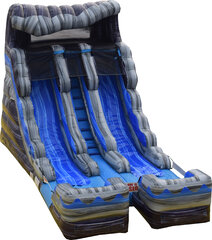 17' Double Lane Wave Water Slide