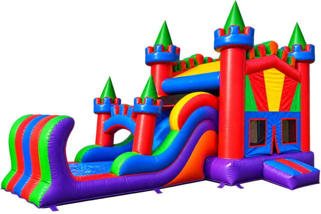 4 in 1 Castle Slide Combo