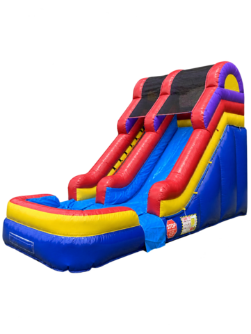16ft Rainbow Dry Slide