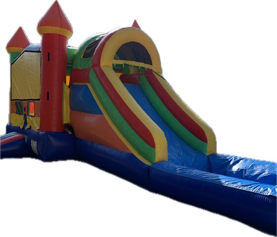 4-in-1 Jumpy Castle / Water Slide Combo