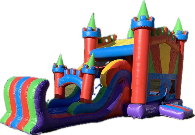 4-in-1 Jumpy Castle / Slide Combo