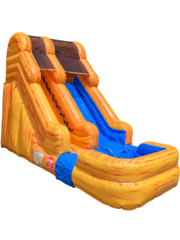 16ft Volcano Dry Slide