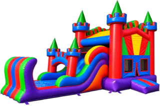 4 in 1 Castle Slide Combo