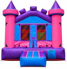 Pink dream bouncy castle 