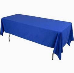 Royal Blue  Rectangle Linens