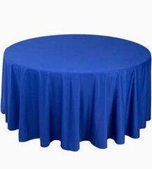 Round Royal Blue  Linens