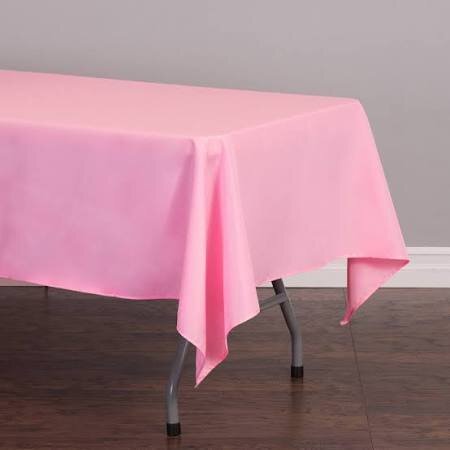 Pink Rectangle Linens