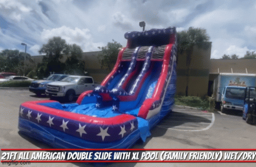 21ft All American Double Slide