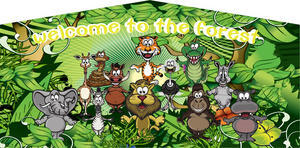 Happy Jungle Family Pan