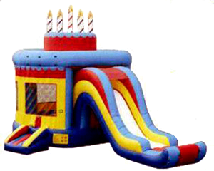 Birthday Cake w/Slide combo